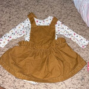 Fall onesie and dress set!